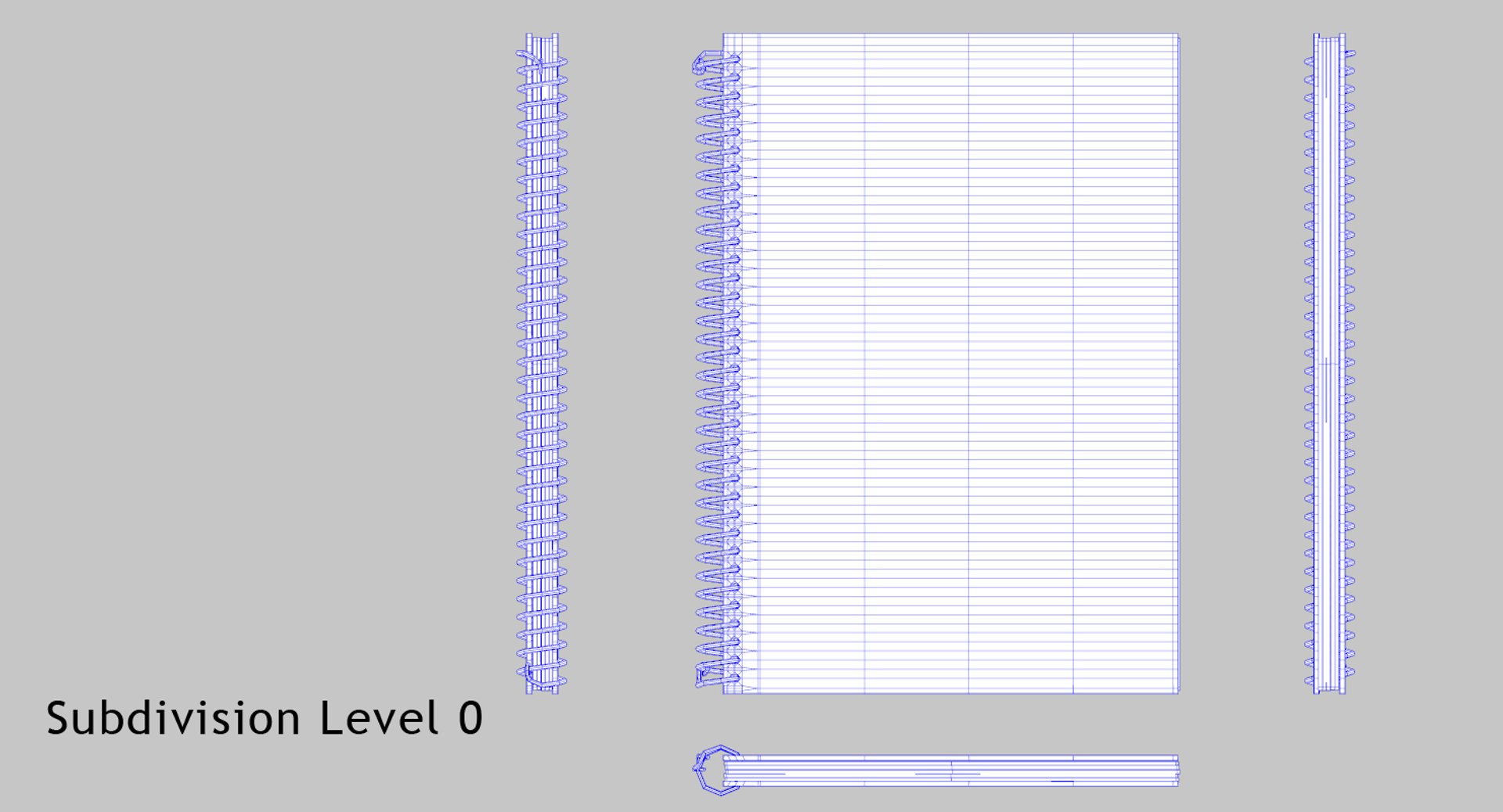 Notepad Notebook Production 3d Max