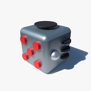 fridget cube 3d obj