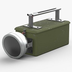 old torch 3D model