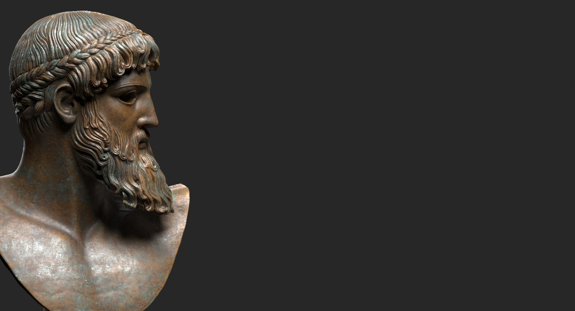 3D Zeus Bust Model - TurboSquid 1294199