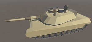 3ds max m1 abrams battle tank