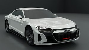 3D Audi e-Tron GT