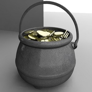 3d pot money model