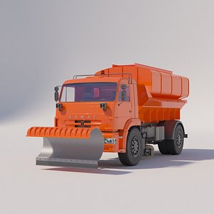 Combined road machine on chassis KAMAZ 5460-26066-73