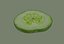 green cucumber 3D model