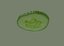 green cucumber 3D model