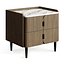Mesa de cabeceira de madeira leve e luxuosa K32