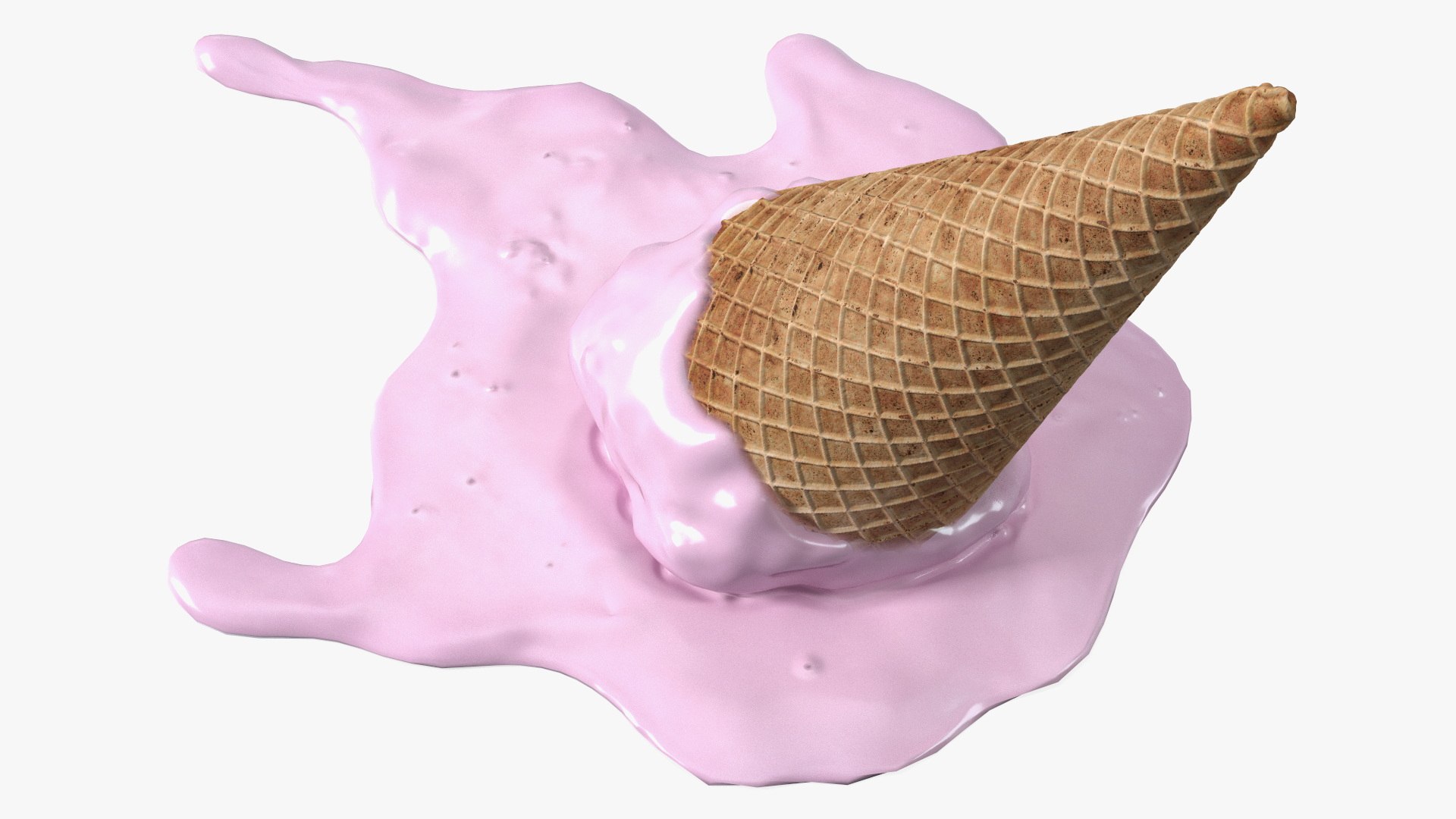 Ice Cream Types Collection 2 3D model preview