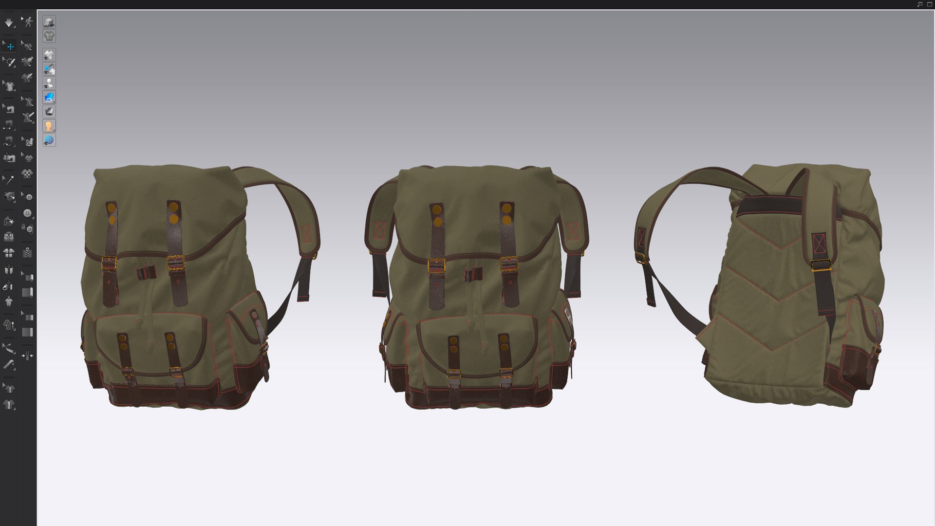 3D Backpack 1 Model - TurboSquid 2205802