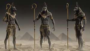 3D Anubis