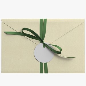 Envelope with Bow 04v PBR