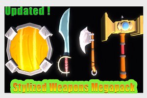 Stylized Weapons Set