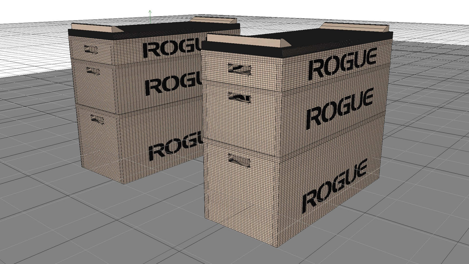 3D Jerk Blocks Rogue Model - TurboSquid 1305278