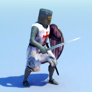 Knight-Templar_Rigged_3DSMax