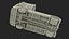 Mercedes 600 Tractor Unit Black Rigged for Maya 3D