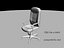 free obj mode chair office