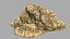 3D desert rock