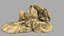 3D desert rock