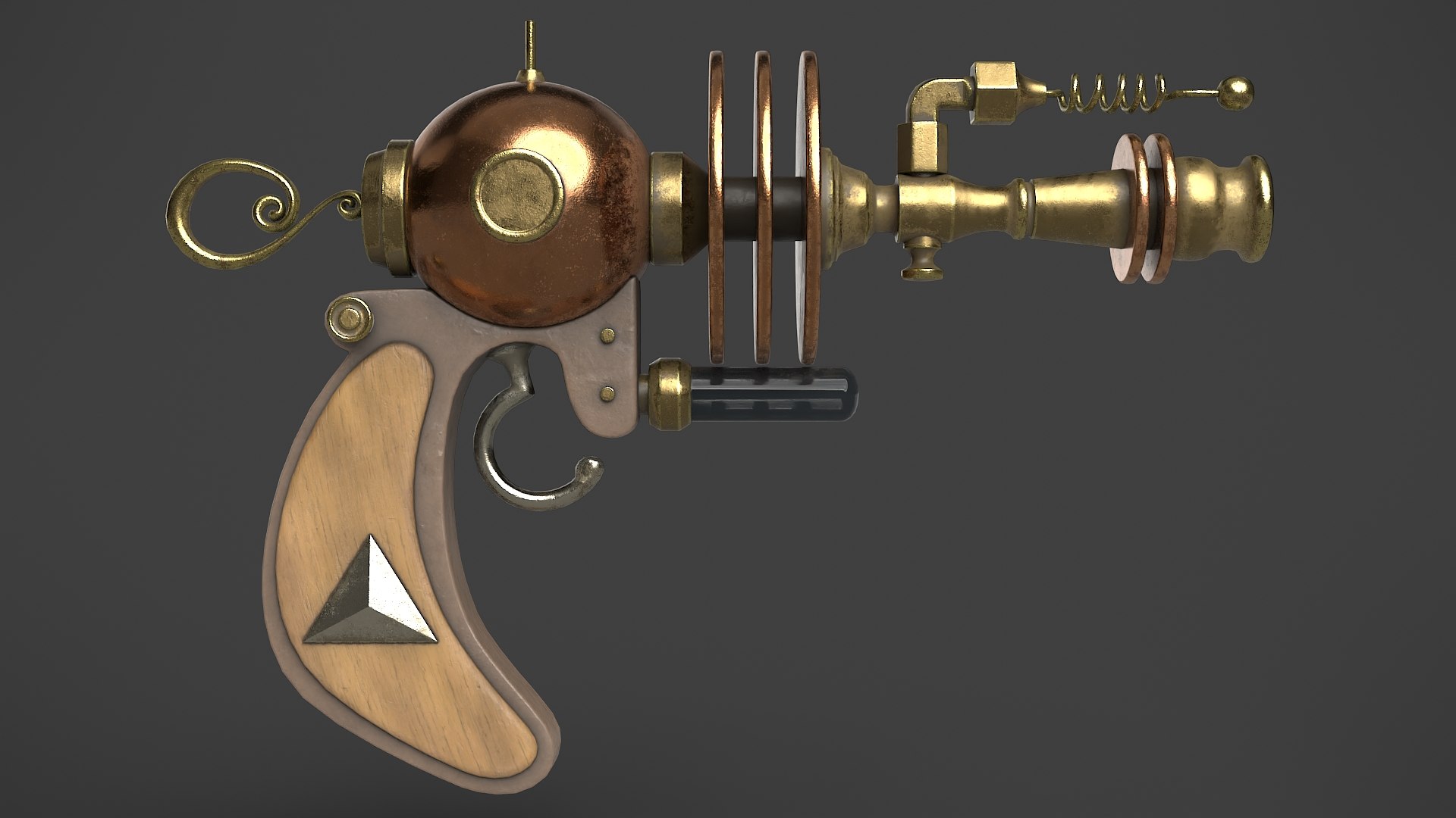 3D Model Fantasy Gun 15 - TurboSquid 1933774