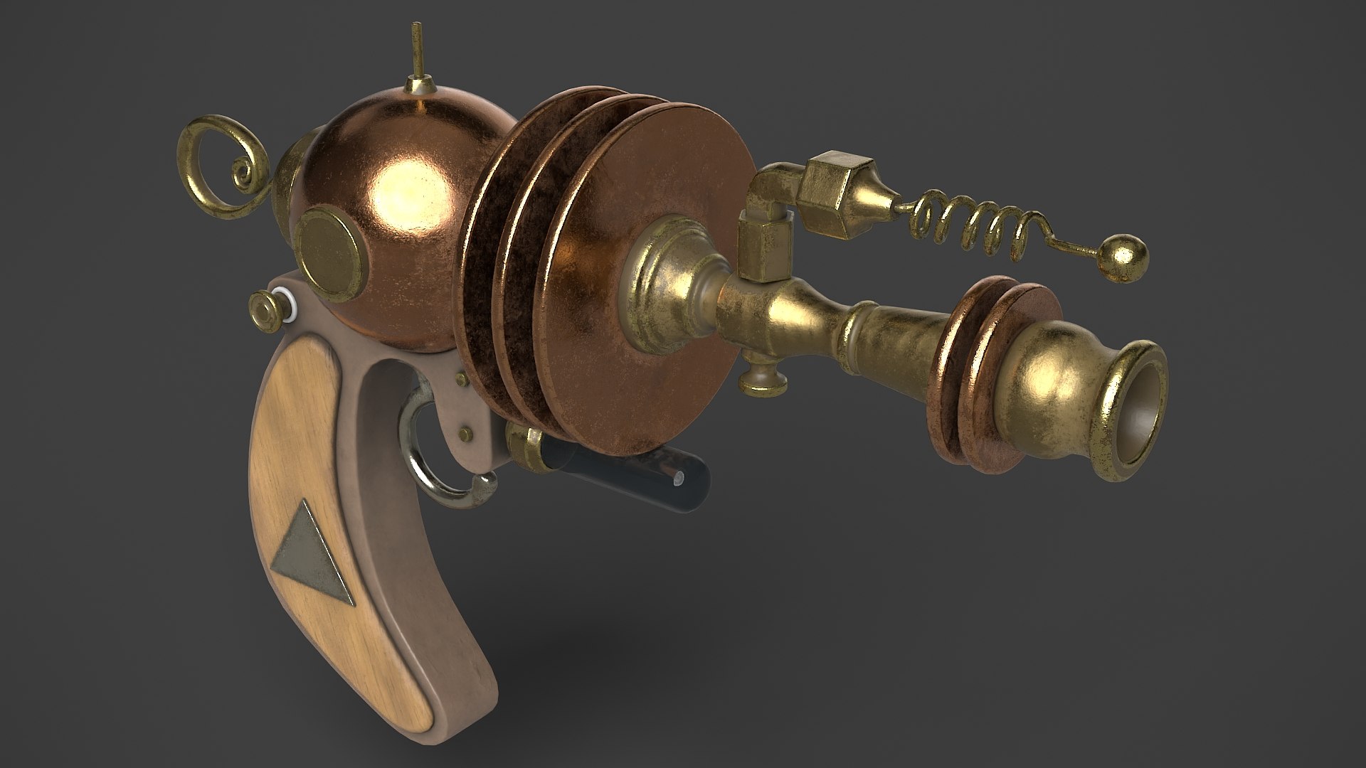3D Model Fantasy Gun 15 - TurboSquid 1933774