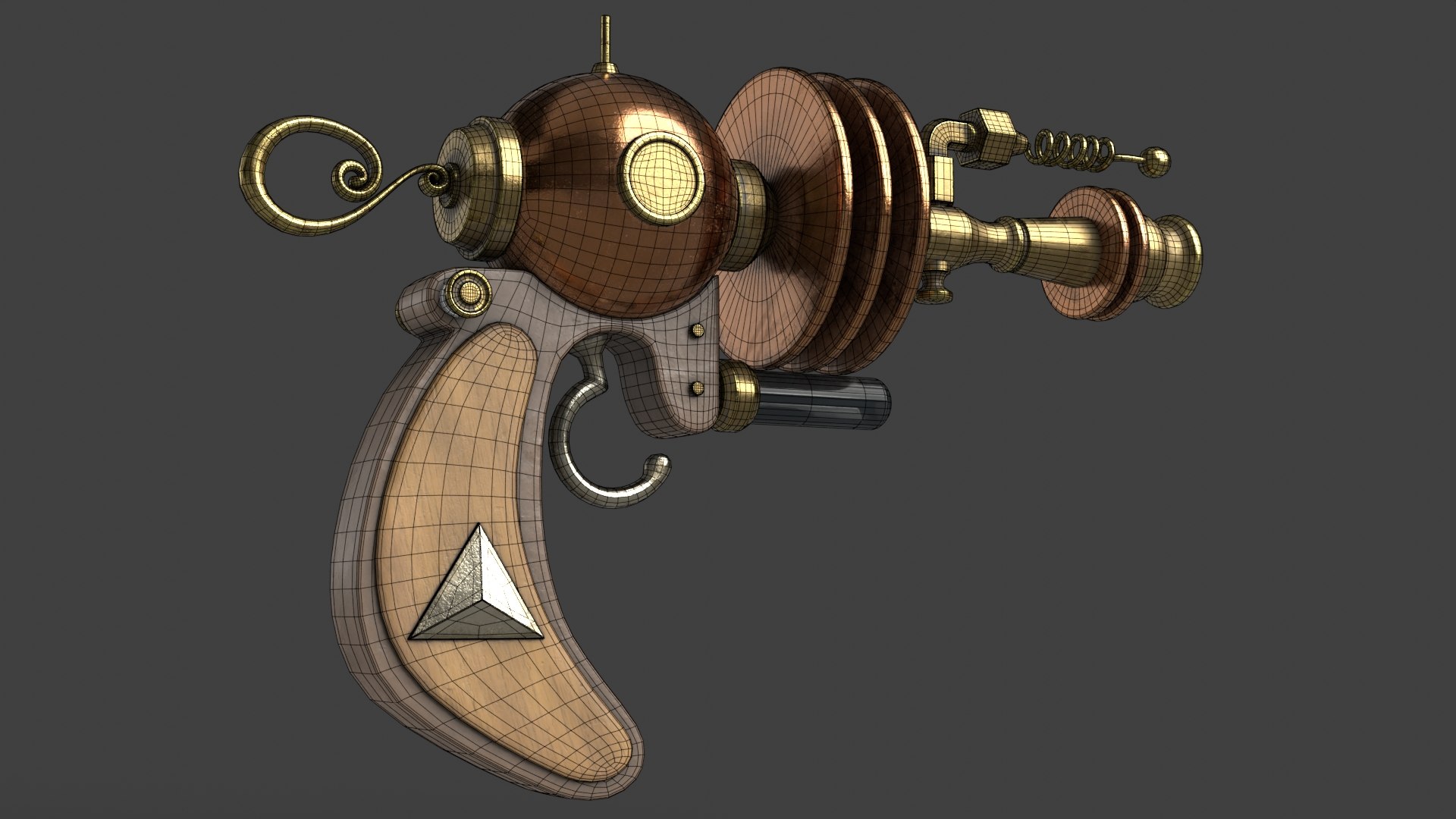 3D Model Fantasy Gun 15 - TurboSquid 1933774