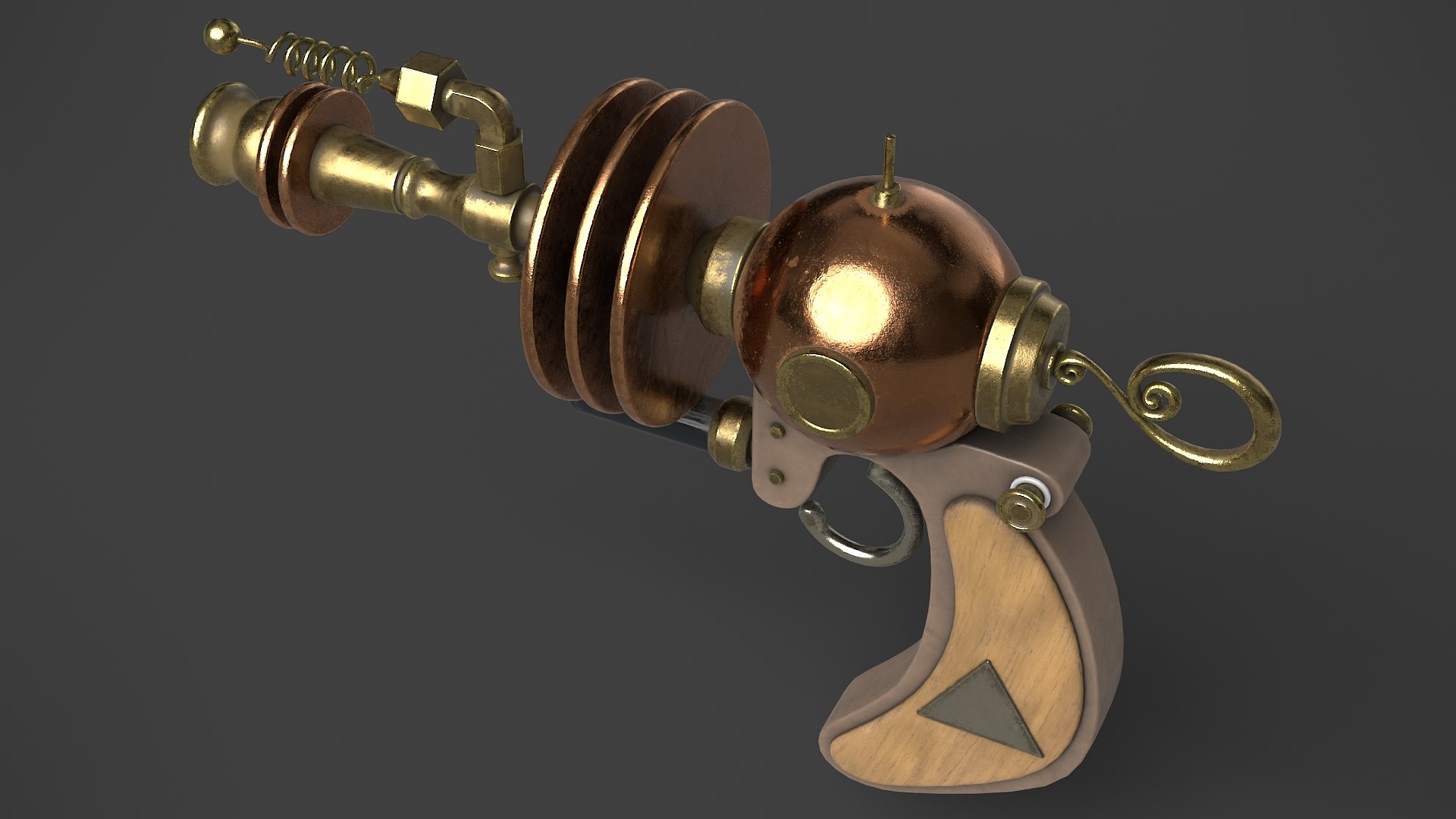 3D Model Fantasy Gun 15 - TurboSquid 1933774