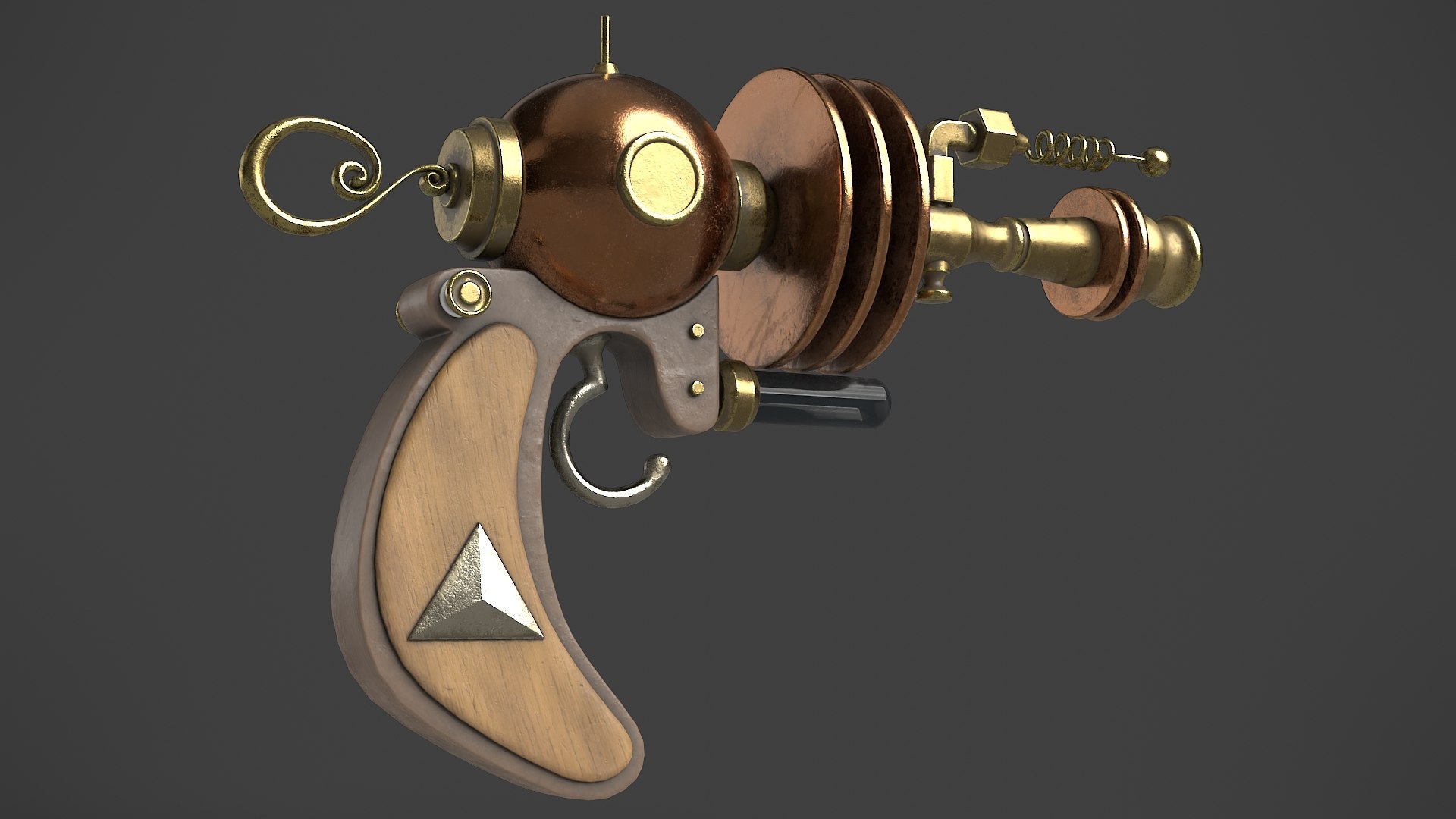 3D Model Fantasy Gun 15 - TurboSquid 1933774