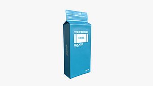 Coffee Bag A08 - Blank Mock Up Basic Template