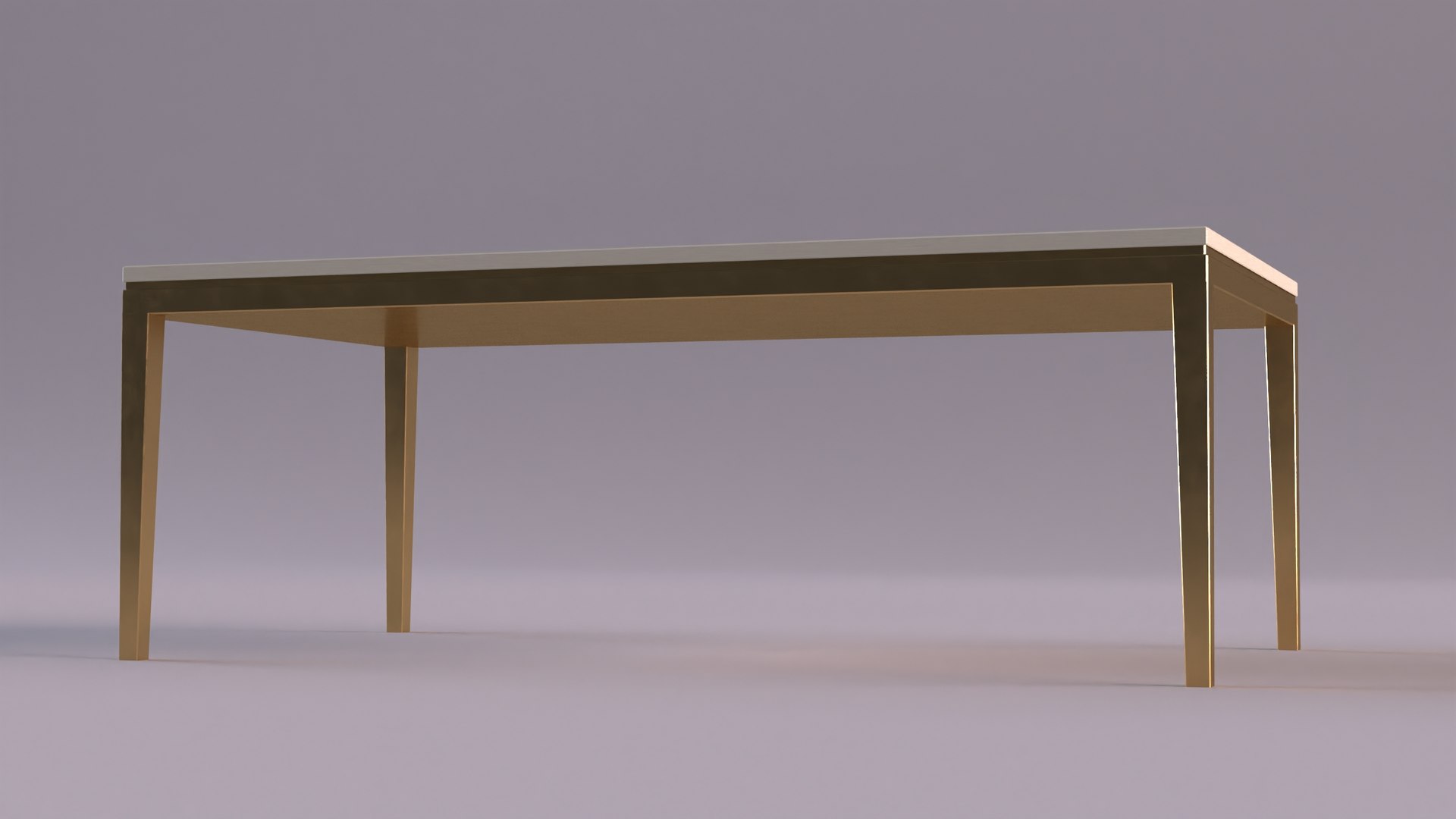 Modern Coffee Table Marble Top 3D Model - TurboSquid 2238380