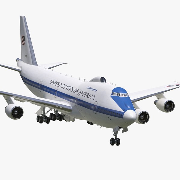 boeing e4b nightwatch plane 3D