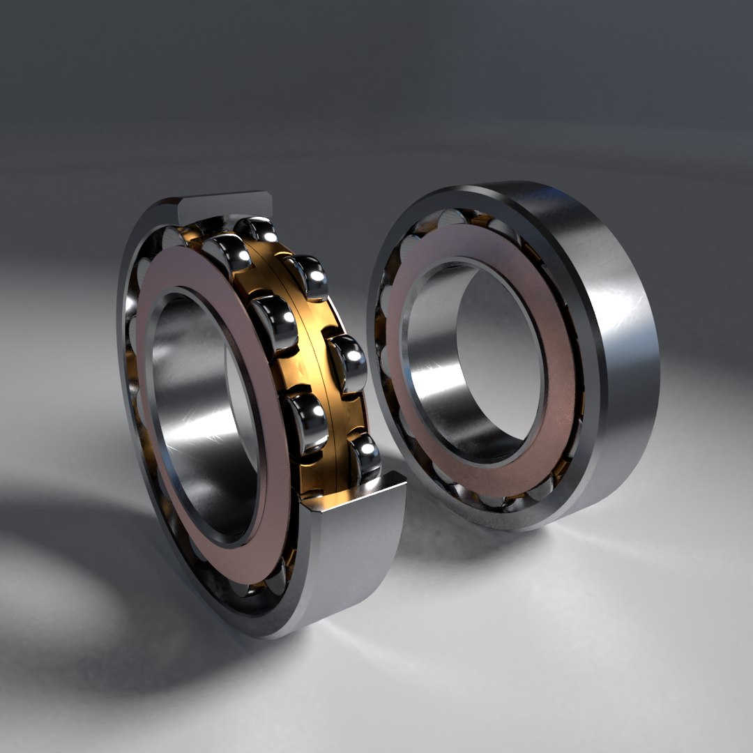 Cylindrical Double Row Roller Model - TurboSquid 1418295