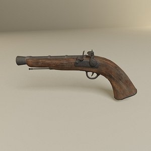 Pirate flintlock gun
