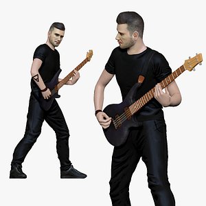 001194 heavy metal bass player