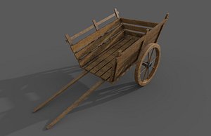 3D model vintage carriage