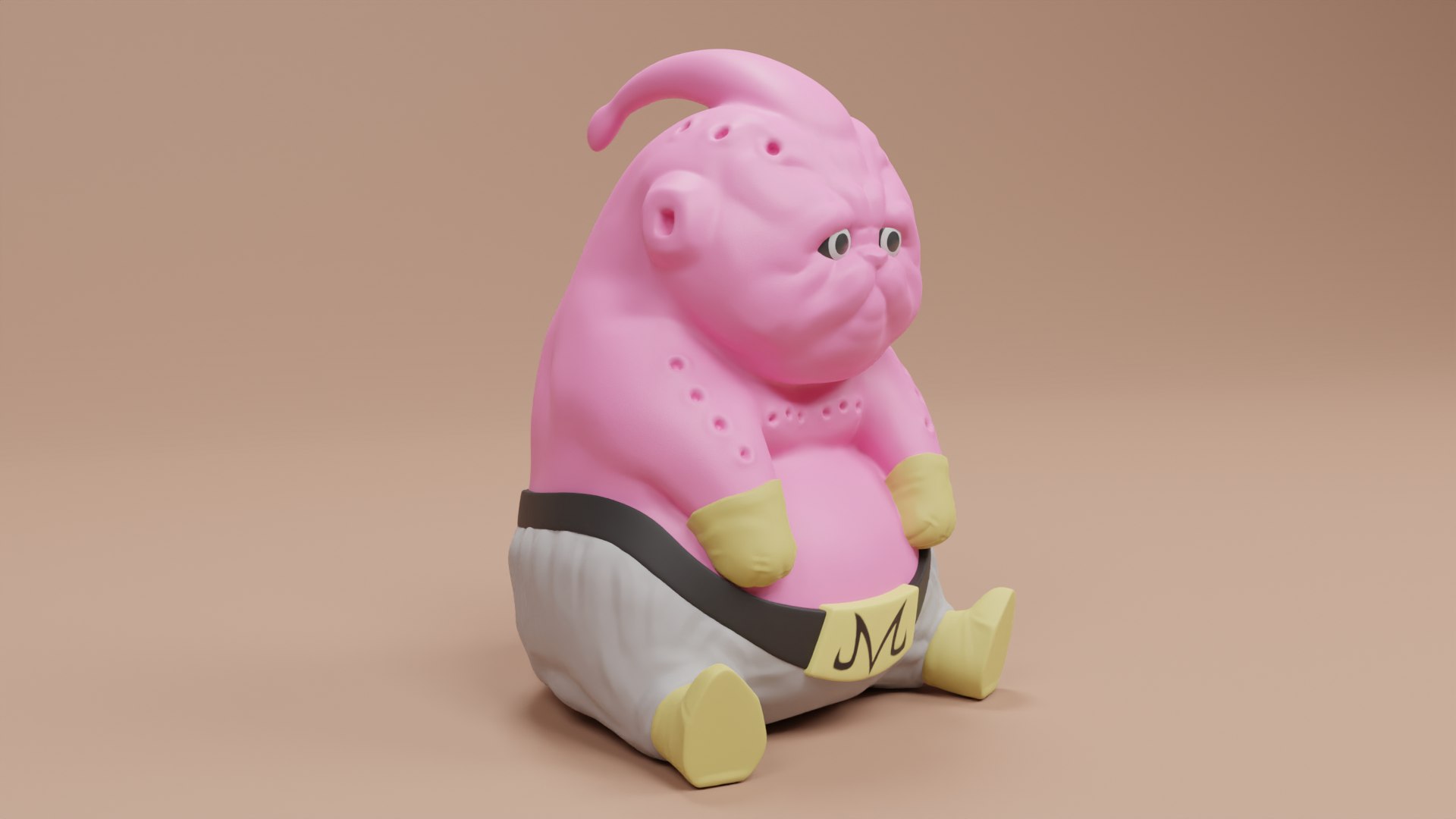 3D MAJIN BUU CAT FIGURE FOR 3D PRINTING - TurboSquid 2207977