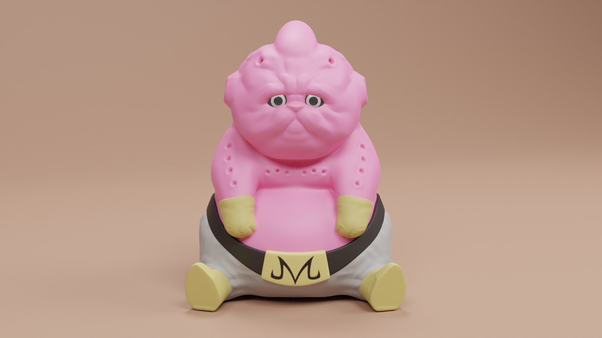 3D MAJIN BUU CAT FIGURE FOR 3D PRINTING - TurboSquid 2207977