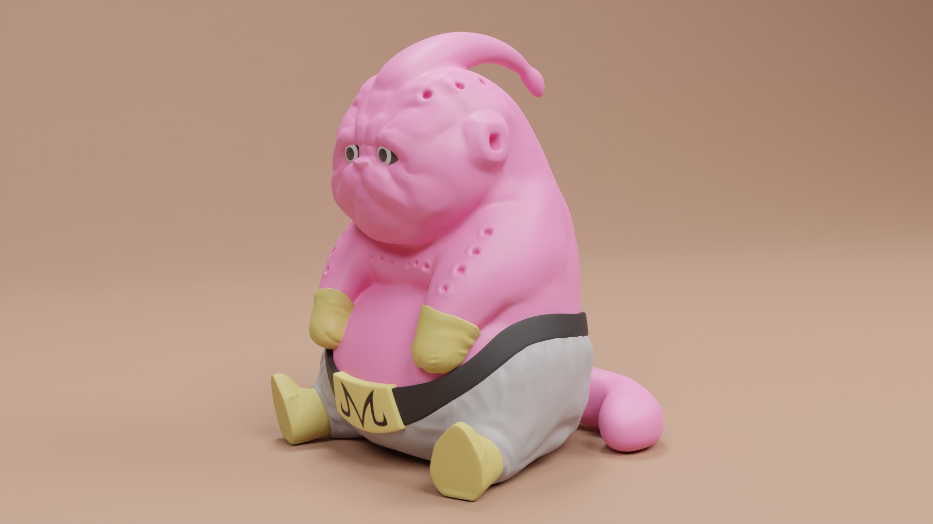 3D MAJIN BUU CAT FIGURE FOR 3D PRINTING - TurboSquid 2207977