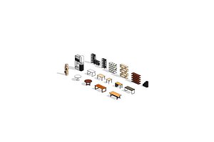 17 ikea families 3D model