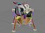 3d eagle lunar lander lem model