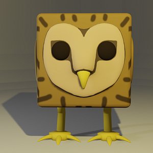 Cute Square Owl