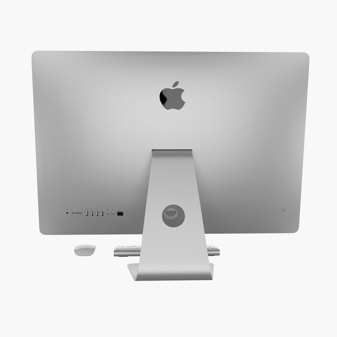 Apple Imac 27 3d Model