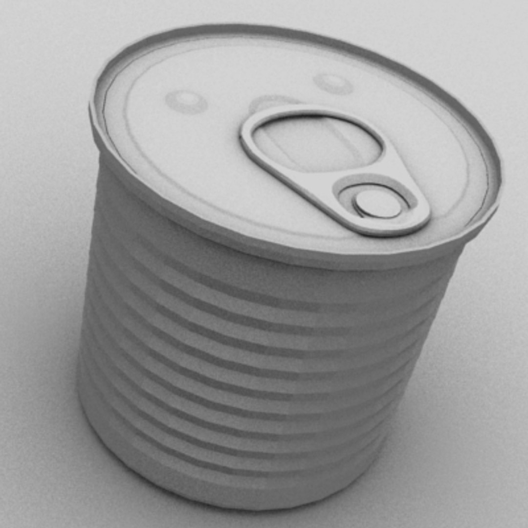 Aluminum Pop Tab 3d Model
