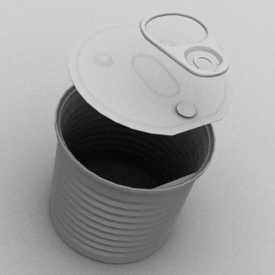 Aluminum Pop Tab 3d Model