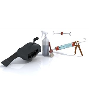 3d building wall chaser model