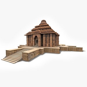 3D konark temple model