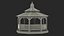Gazebo in legno da giardino vintage
