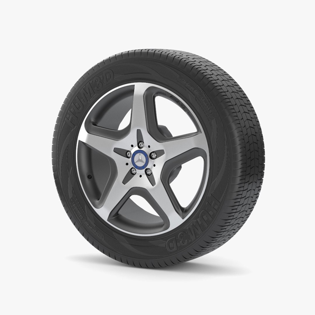 Mercedes-Benz GL-Class Rim 002 model - TurboSquid 1933878
