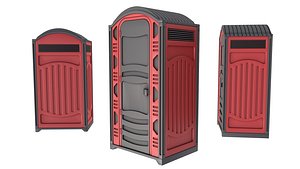 Portable Toilet 3D model