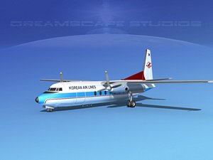 max fokker f-27 airliner