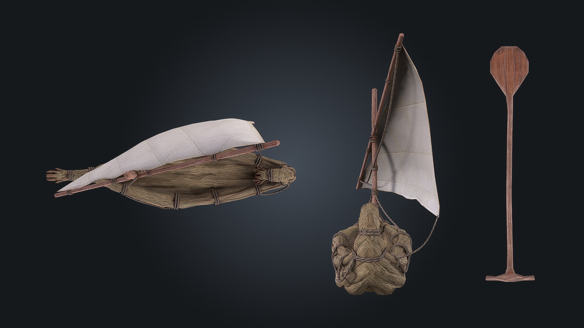 Ancient Egypt Papyrus Boat V1 Game Ready PBR model https://p.turbosquid.com/ts-thumb/zr/cXnjy1/Gk/img_4/jpg/1782483210/1920x1080/fit_q87/d9d357f0f6f95c023e8ef0e25c69d31eaba22582/img_4.jpg